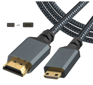 HDMI - 18 ft - Standard to Mini End